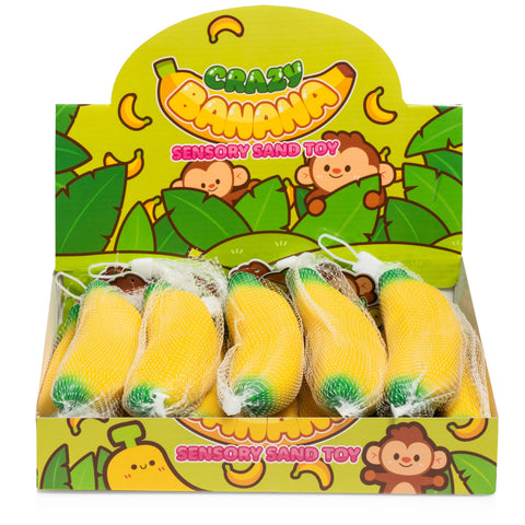 Crazy Banana Sensory Sand Toy