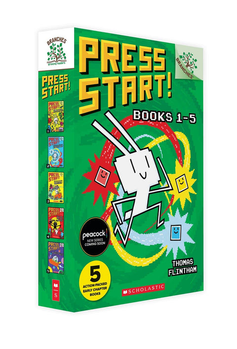 Press Start! Books 1-5: A Branches Box Set