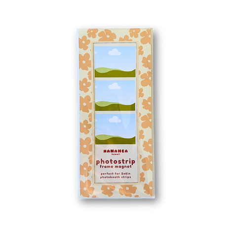 Floral and Fauna Photobooth Frame Magnet