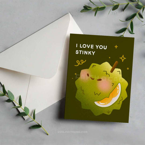 Durian Love Card
