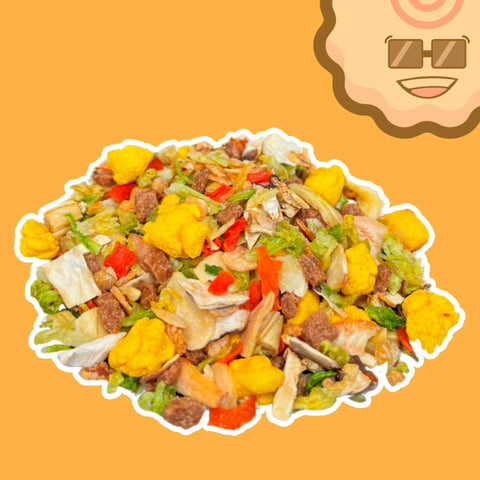 Spicy Garlic Dried Toppings Mix - 14 oz bag