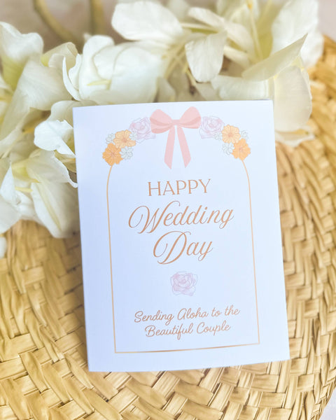 Happy Wedding Day - Greeting Card