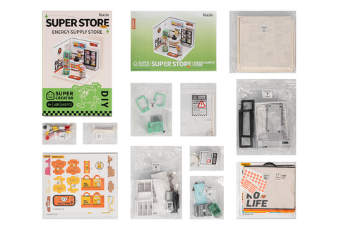 DIY Miniature House Kit: Energy Supply Store