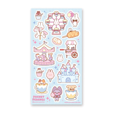 Carnival Cuties Sticker Sheet