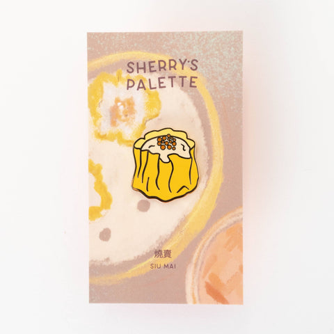Siu Mai Enamel Pin