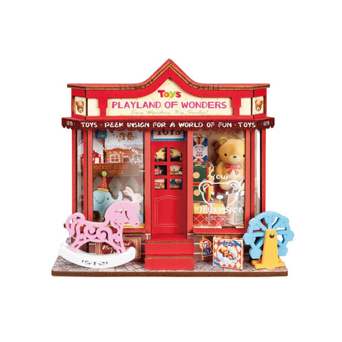 DIY Miniature House Kit: Toy Store