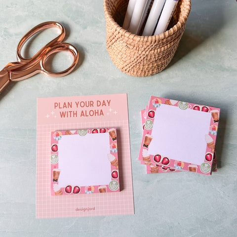Cute Snacks Sticky Note