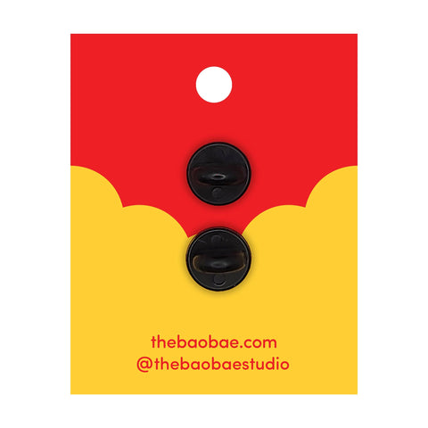 Boba Bubble Tea Half Sugar Less Ice Pin