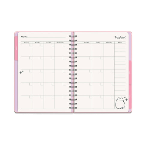 Pusheen Sparkles Undated Tri-Tab Planner