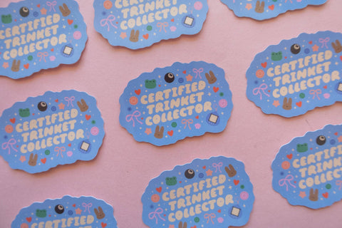 Trinket Collector Sticker