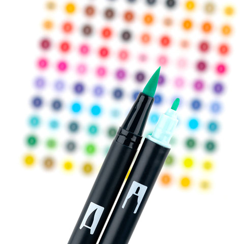 Dual Brush Pen Art Markers, Teatime, 6-Pack
