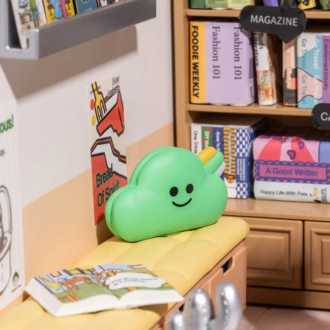 DIY Miniature House Kit: Fascinating Book Store