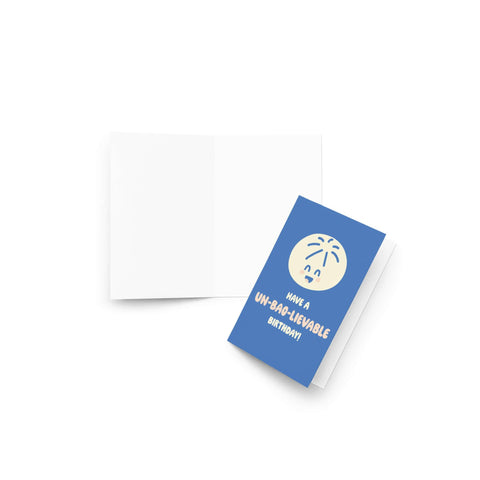 Un-Bao-lieveable Cute Birthday Cards | Asian Bao Dim Sum Food Snacks