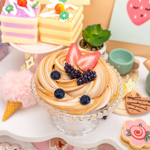 Japanese Cheesecake Butter Signature Dome™ Slime