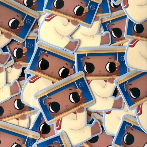 Little Miss Spam Sticker