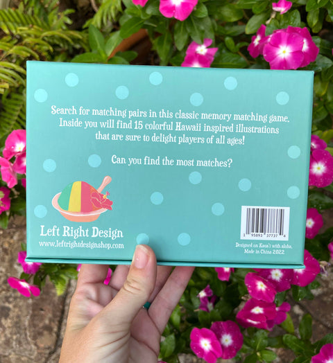 Hawaii Memory Match Game
