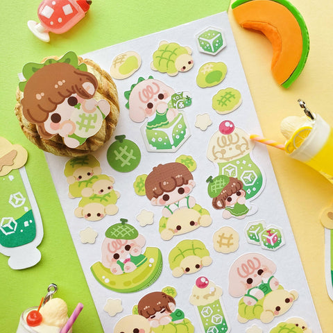Melon Magic Sticker Sheet