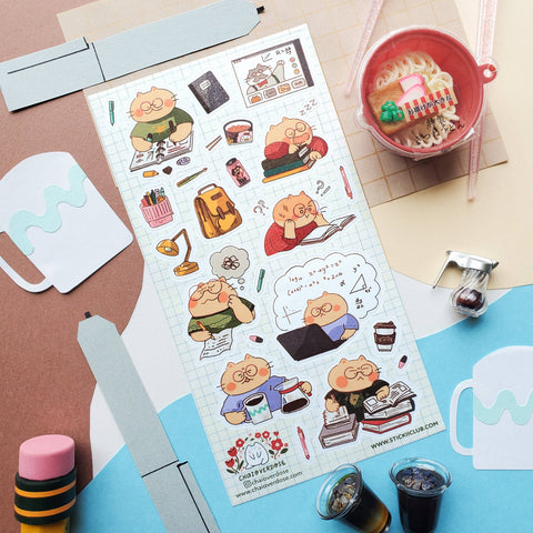 Smarty Cats Sticker Sheet