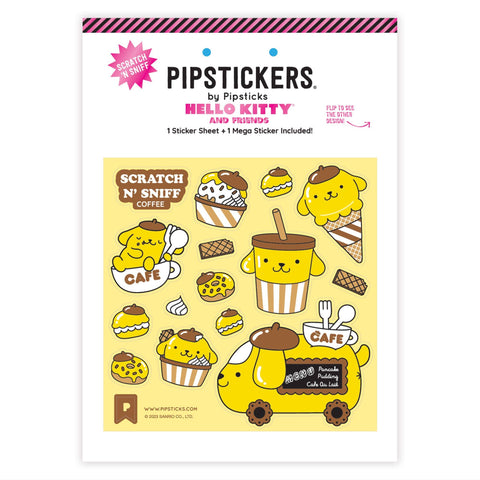 Pompompurin Café Cruiser Scratch 'n Sniff