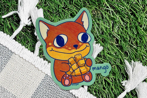 Mango Die-Cut Sticker