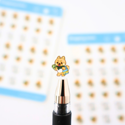 Planner Stickers - Shopping Icons - Musu the Shiba