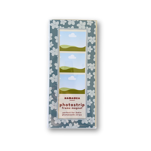Floral and Fauna Photobooth Frame Magnet
